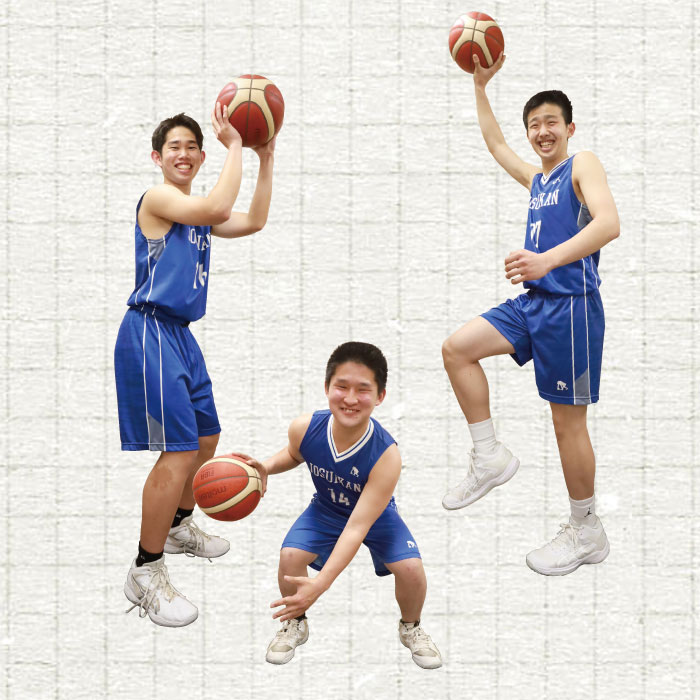 男子バスケットボール部［高等学校］写真