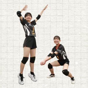 女子バレー部［高等学校］写真