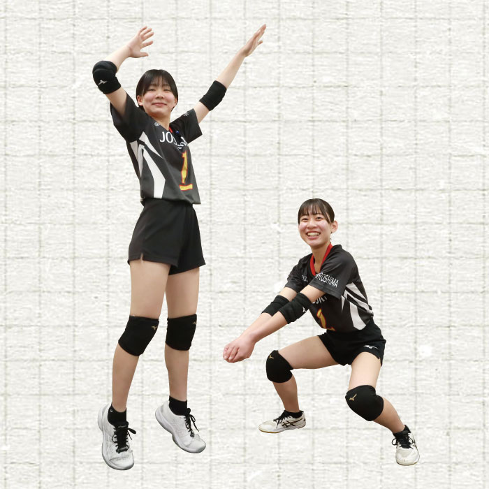 女子バレー部［高等学校］写真
