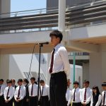 高校県総体壮行式&高校生徒会立会演説 高校県総体壮行式&高校生徒会立会演説