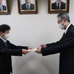中国受信環境クリーン協議会感謝状 中国受信環境クリーン協議会感謝状