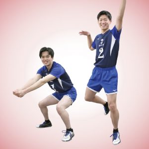 男子バレー部［高等学校］写真