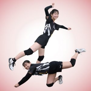 女子バレー部［高等学校］写真